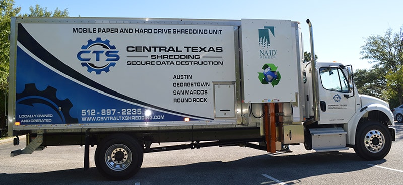 Shredding Service Truck Austin Tx