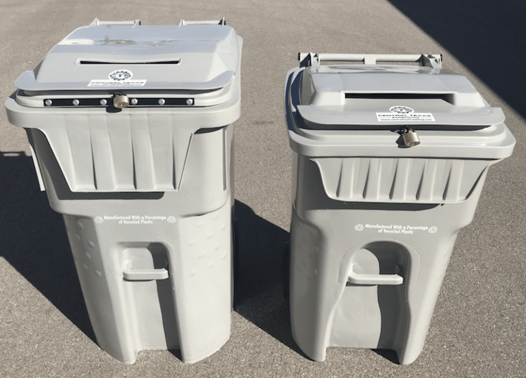 Shred Collection Containers for Clients in Austin TX area