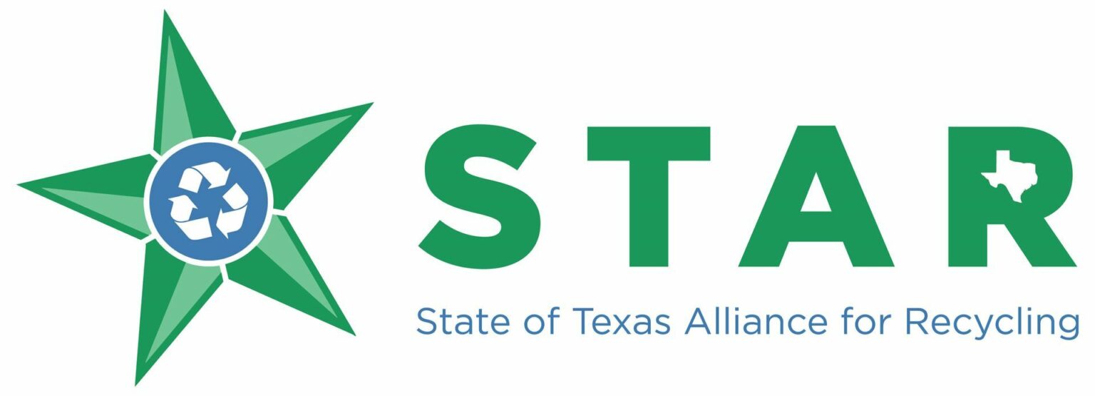 The STAR logo features a green four-pointed star with a blue circle in the center that has a white recycling symbol. Next to it,
